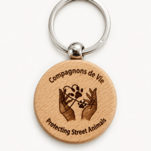 Porte-clé "Compagnons de vie"